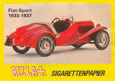 Fiat-Sport, 1933-1937